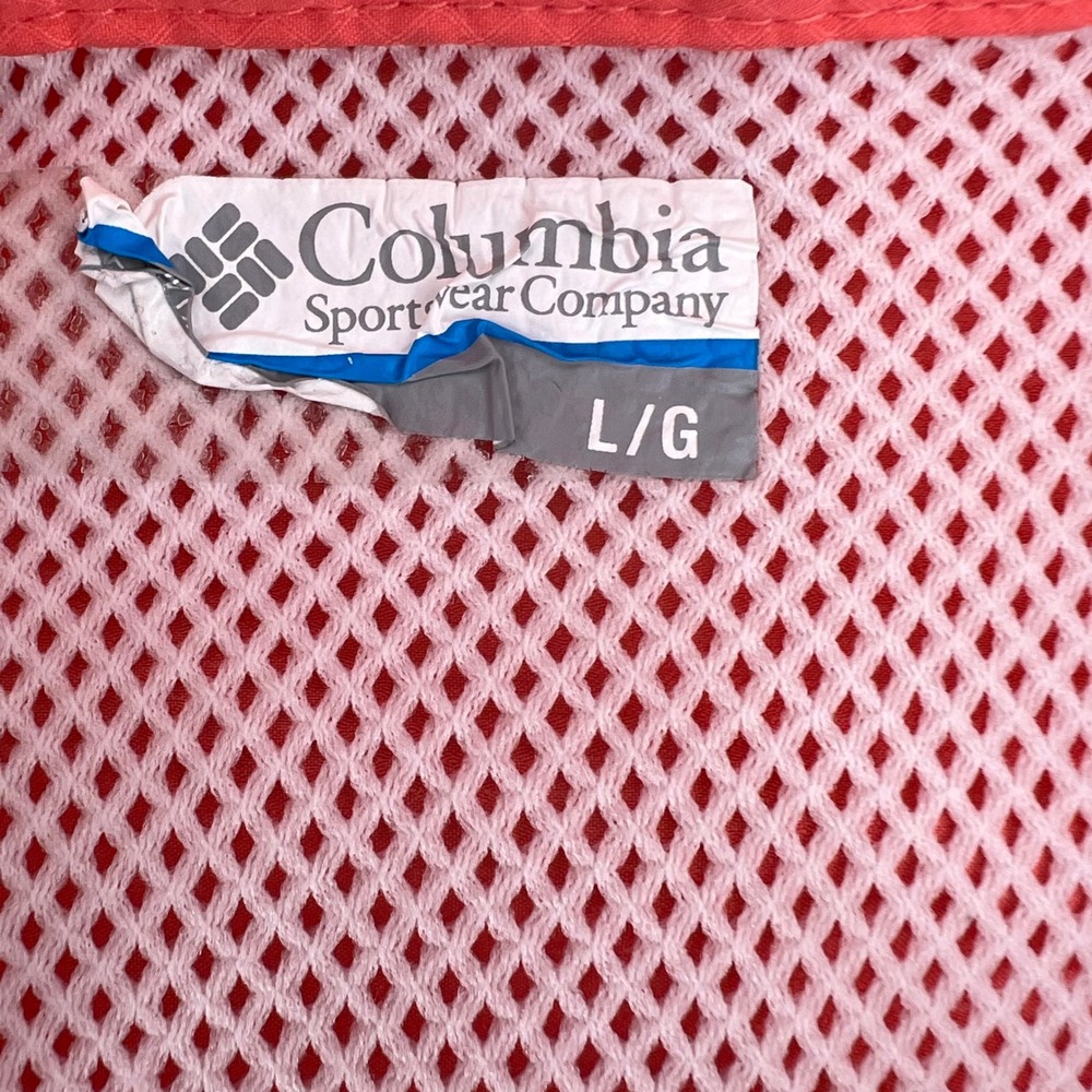 Columbia Men's‎ Coral Short Sleeve Button Up Shirt Omni Shade Sun Protection L/G - Picture 2 of 8